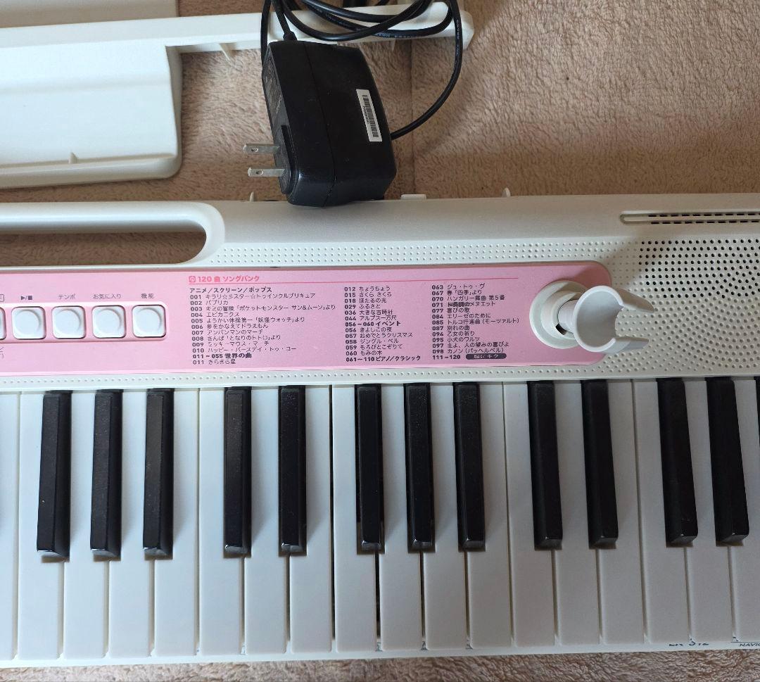CASIO 電子キーボード LK-312　脚付き