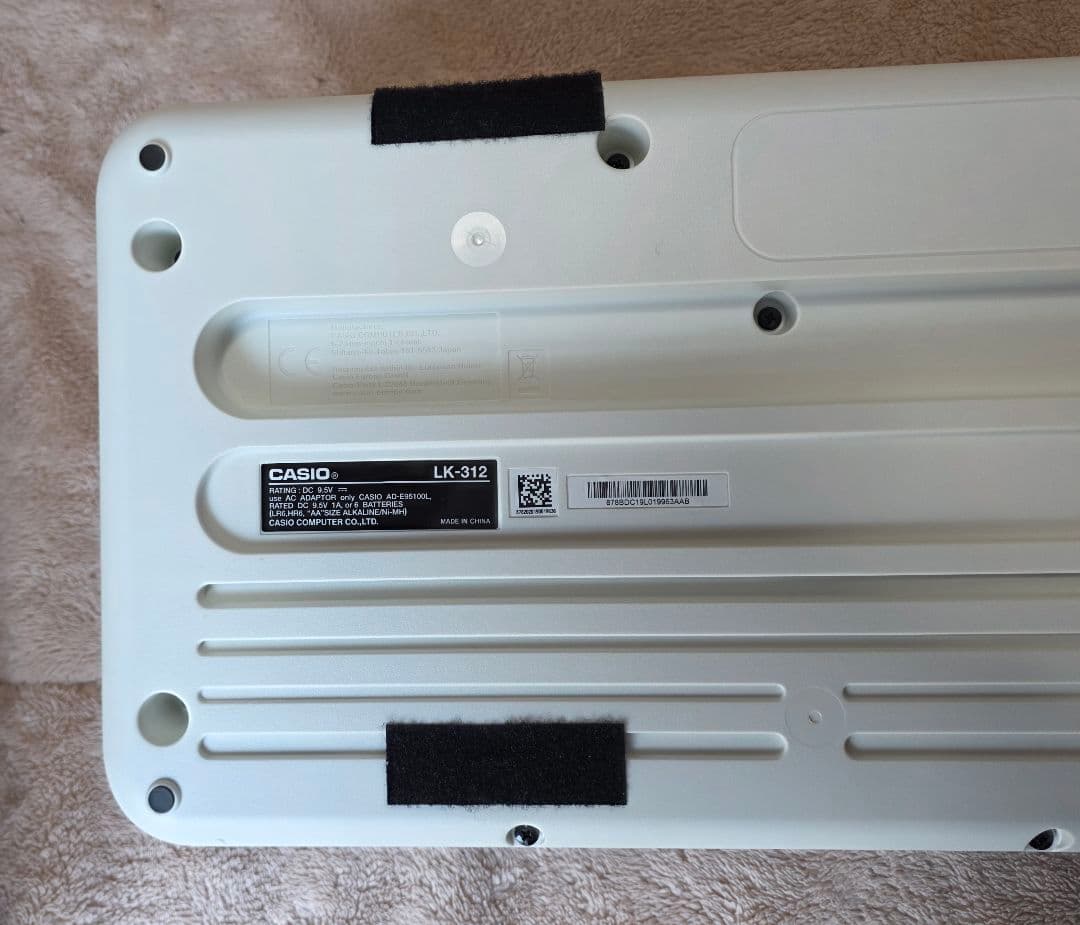 CASIO 電子キーボード LK-312　脚付き