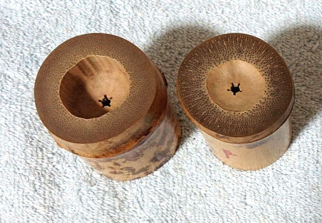 茶道具 黒田正玄作蓋置きA450