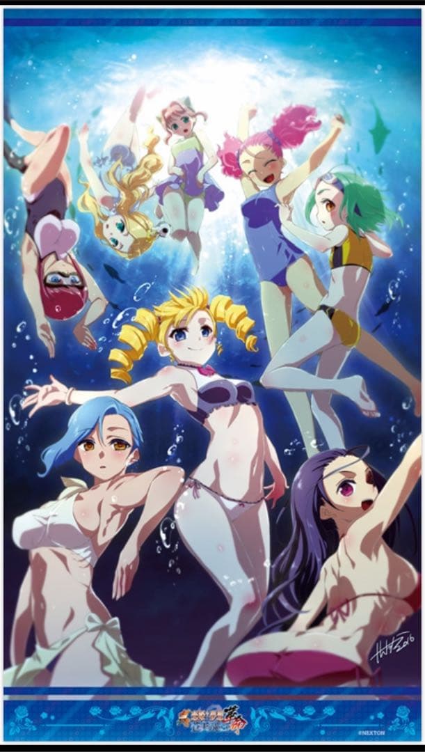 電気外祭り2015 2017 真・恋姫無双 魏 ビッグバスタオルセット