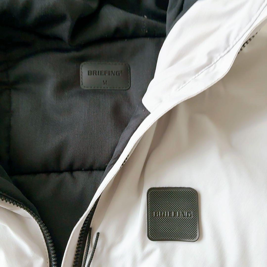 【nanao】ウォームダールパテッドパーカー メンズ 秋冬 Mグレー