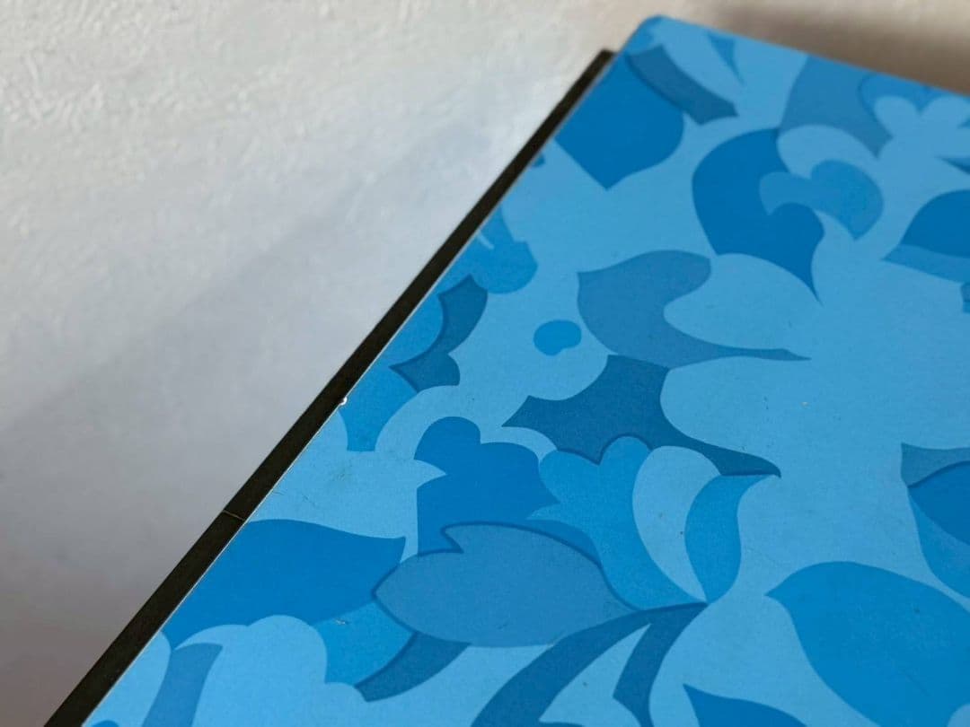 1091 ビンテージ　古い鉄脚のバタフライテーブル　当時物　レトロポップ　デスク