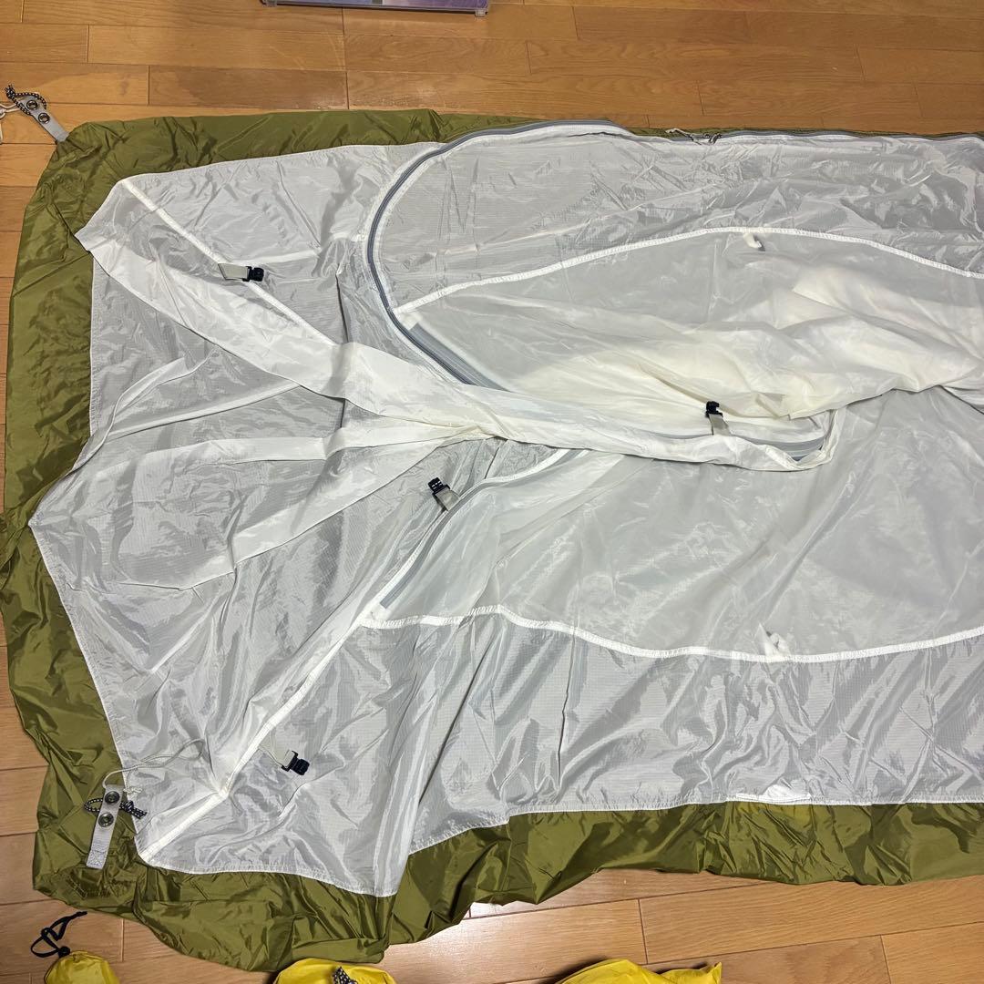 モンベル クロノスドーム2型　初期モデル　イエロー