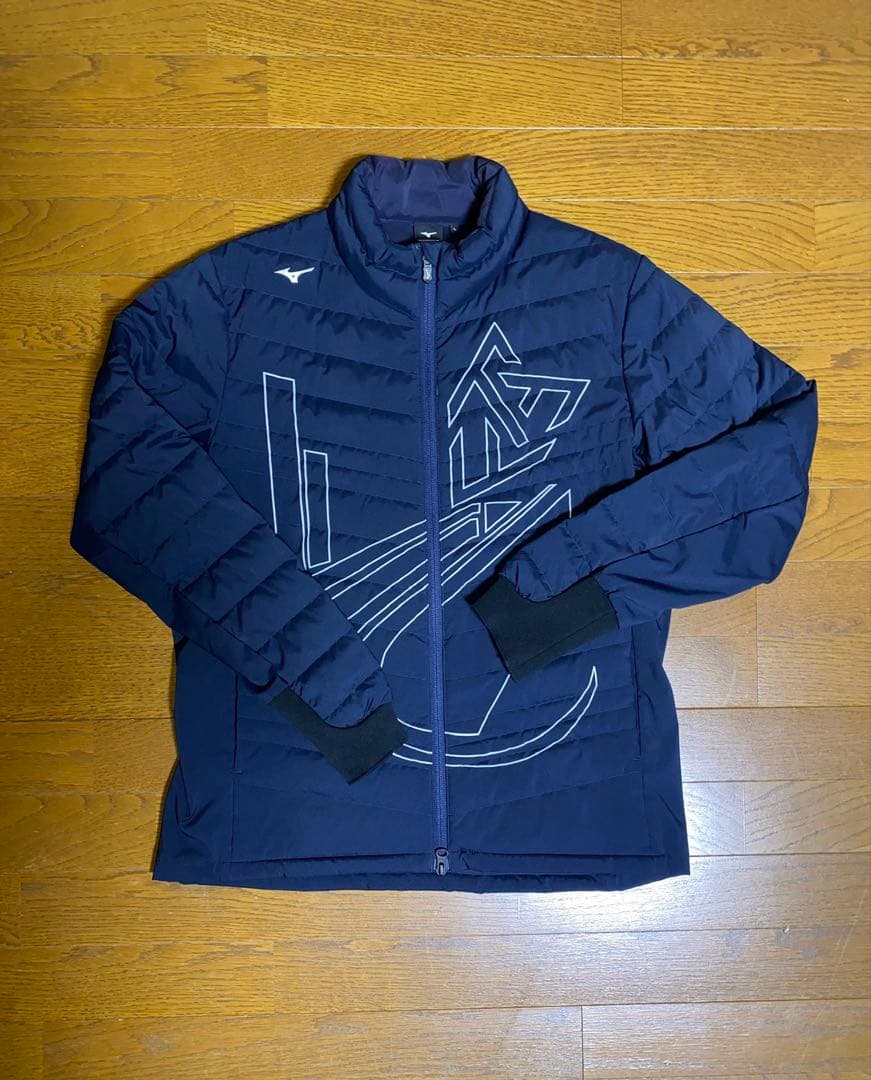 美品❗️ミズノゴルフ ムーブダウンジャケット ブレスサーモ ストレッチ