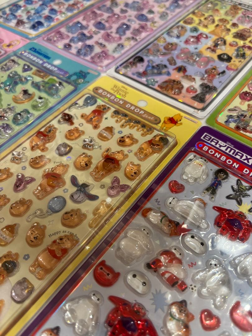 ディズニーキャラクター シールセット 8シート