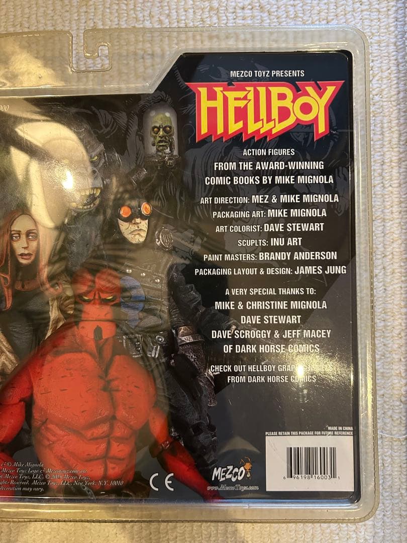 Hellboy Lobster Johnson フィギュア　未開封品