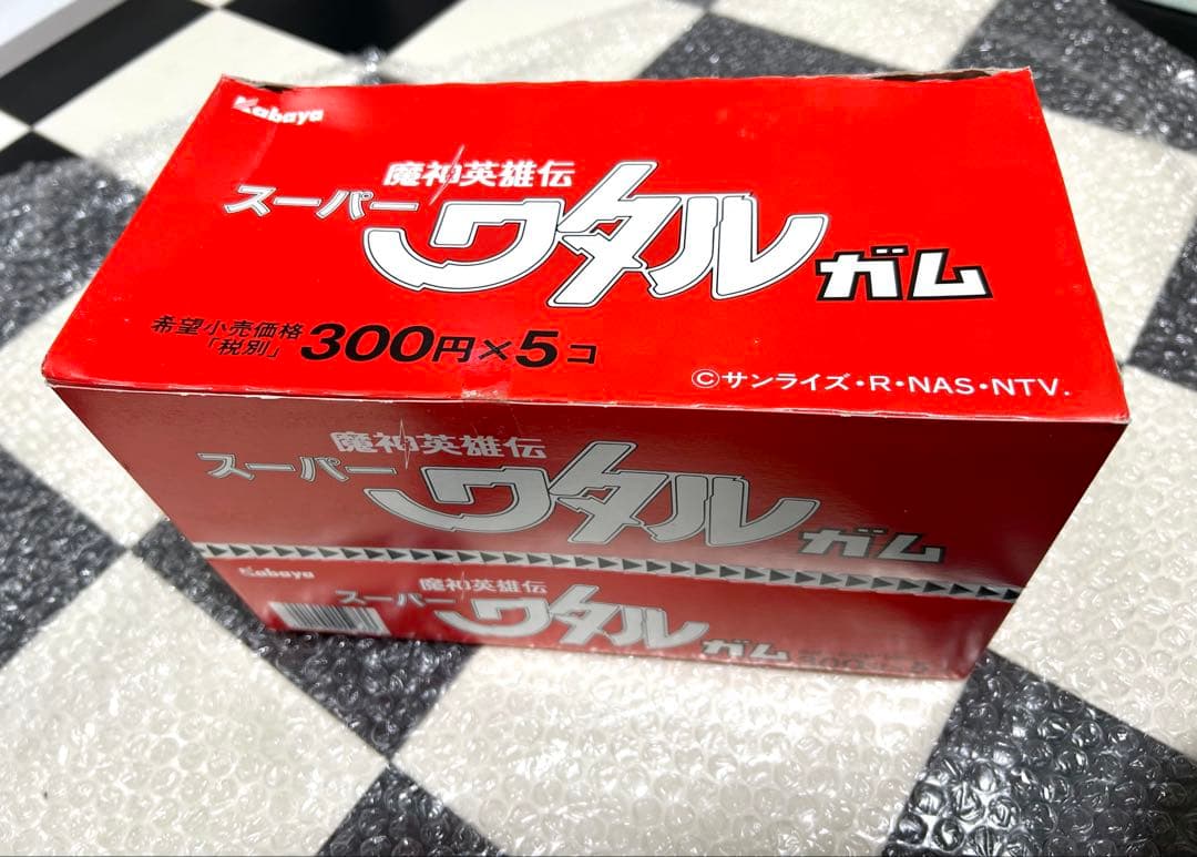 魔神英雄伝スーパーワタルガム　龍星丸　未開封　カートン箱付き　カバヤ　ワタル