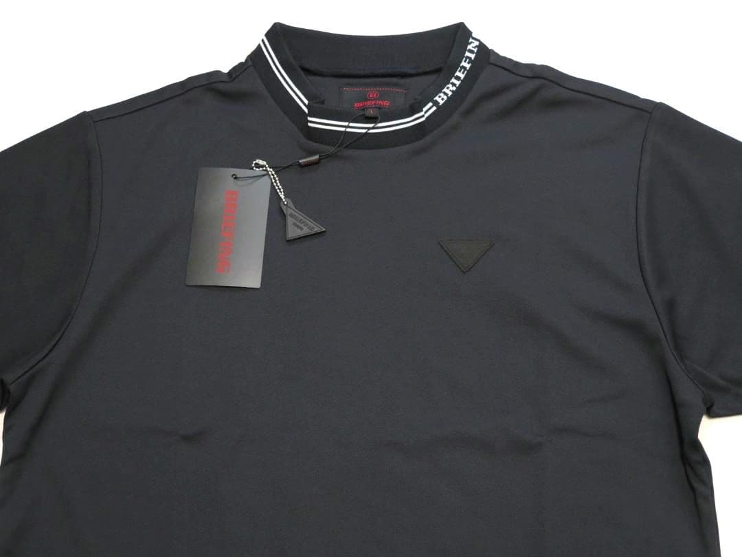 ⓁBRIEFING GOLF ブリーフィングゴルフLA ミニライン ハイネック黒