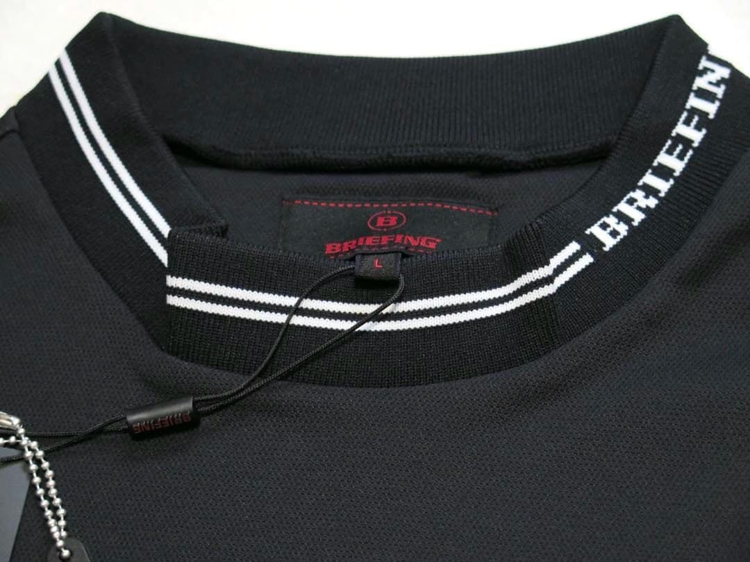 ⓁBRIEFING GOLF ブリーフィングゴルフLA ミニライン ハイネック黒