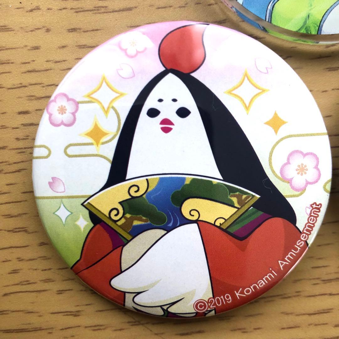 KONAMI 缶バッチ JAEPO ノーヴァ ベラ エミ ポップン DDR