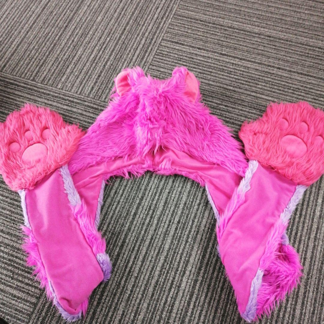 ディズニーランド　チェシャ猫　マフラーキャップ　レッグウォーマー　セット