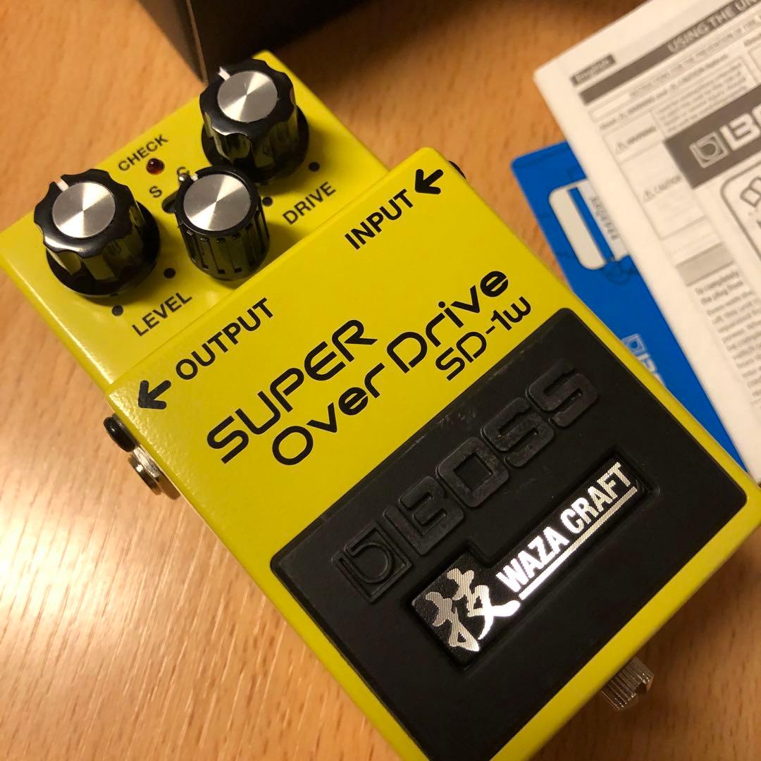 BOSS SUPER OverDrive SD-1w 技 オーバードライブ