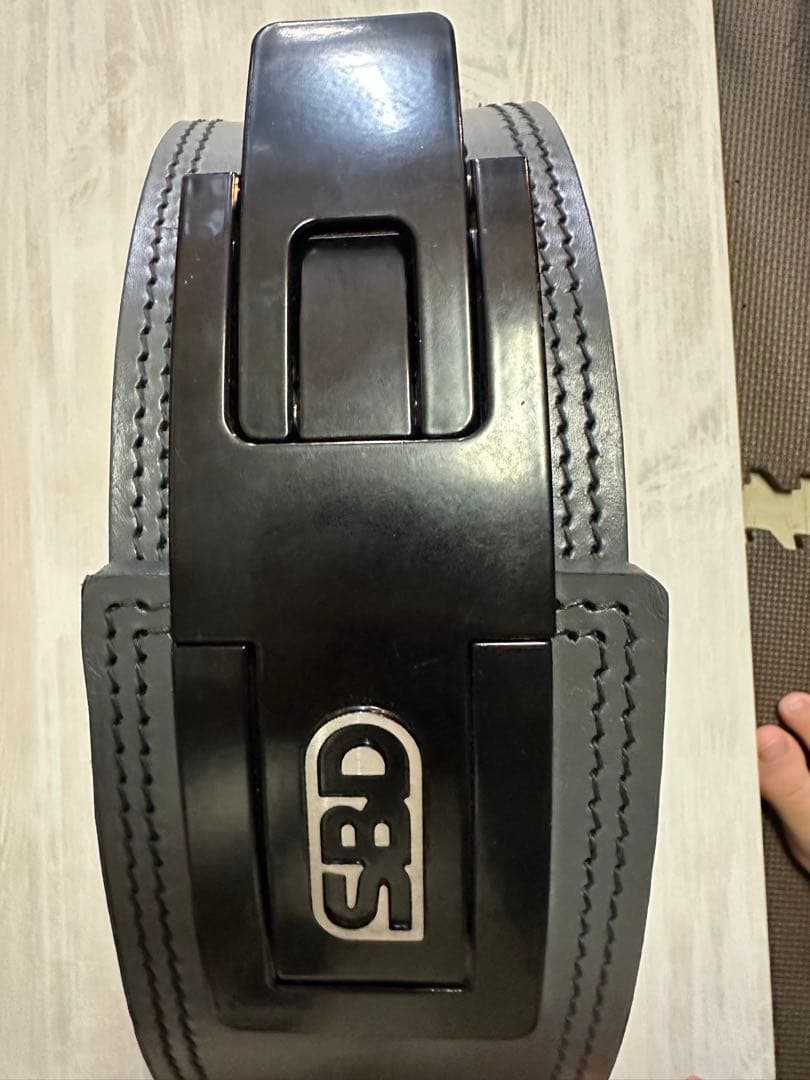 SBD トレーニング・パワーベルト 13mm 限定色 グレー