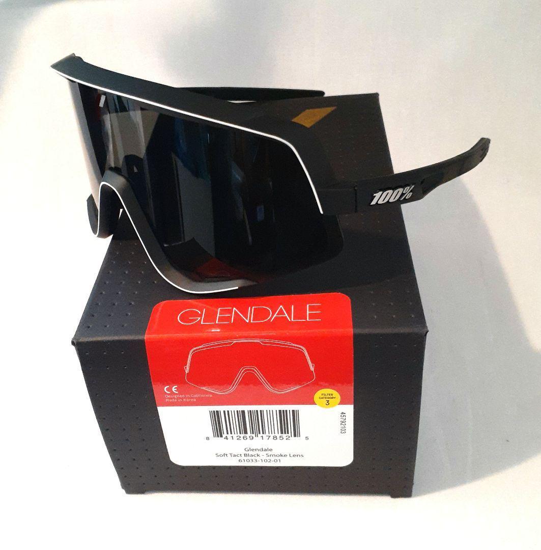 100% Glendale ブラック ワンハンドレッド サングラス