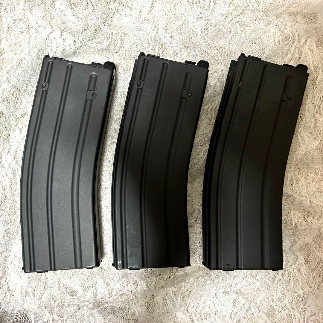 【東京マルイ】ガスガンMTR16純正マガジン　3個セット(バラ売り可能)