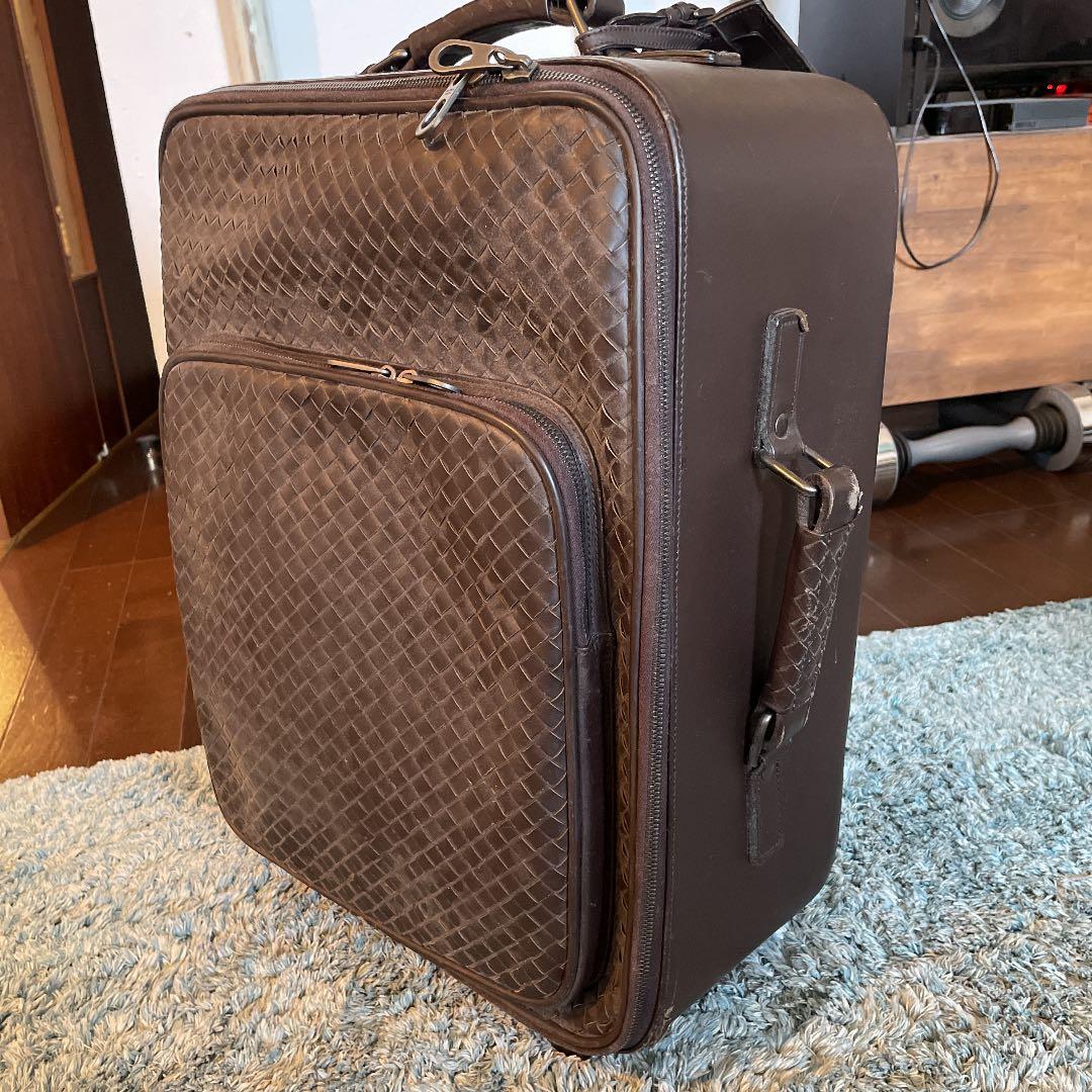 BOTTEGA VENETA イントレチャート　キャリーバッグ トロリー