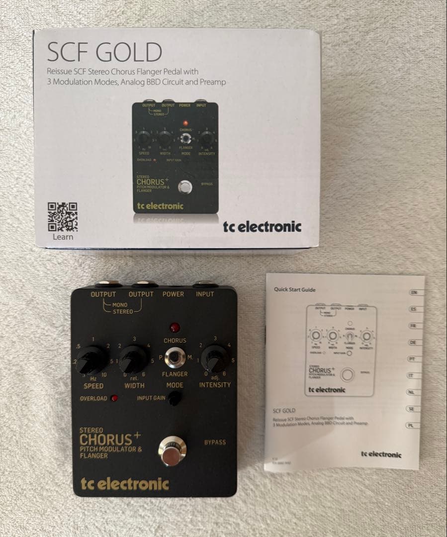 ギター tc electronic SCF GOLD