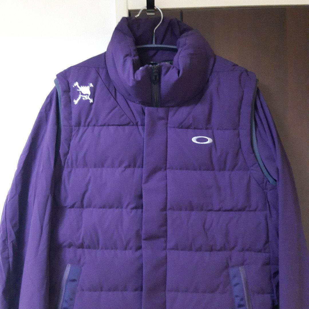 新品　オークリーゴルフ　2way トランスフォームダウンベスト　メンズジャケット