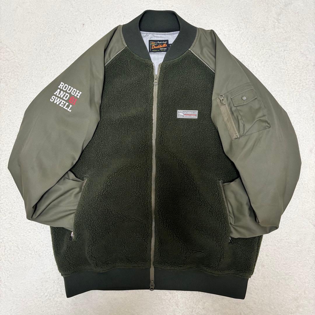 【希少】　rough & swell ラフアンドスウェル ボア中綿アウター