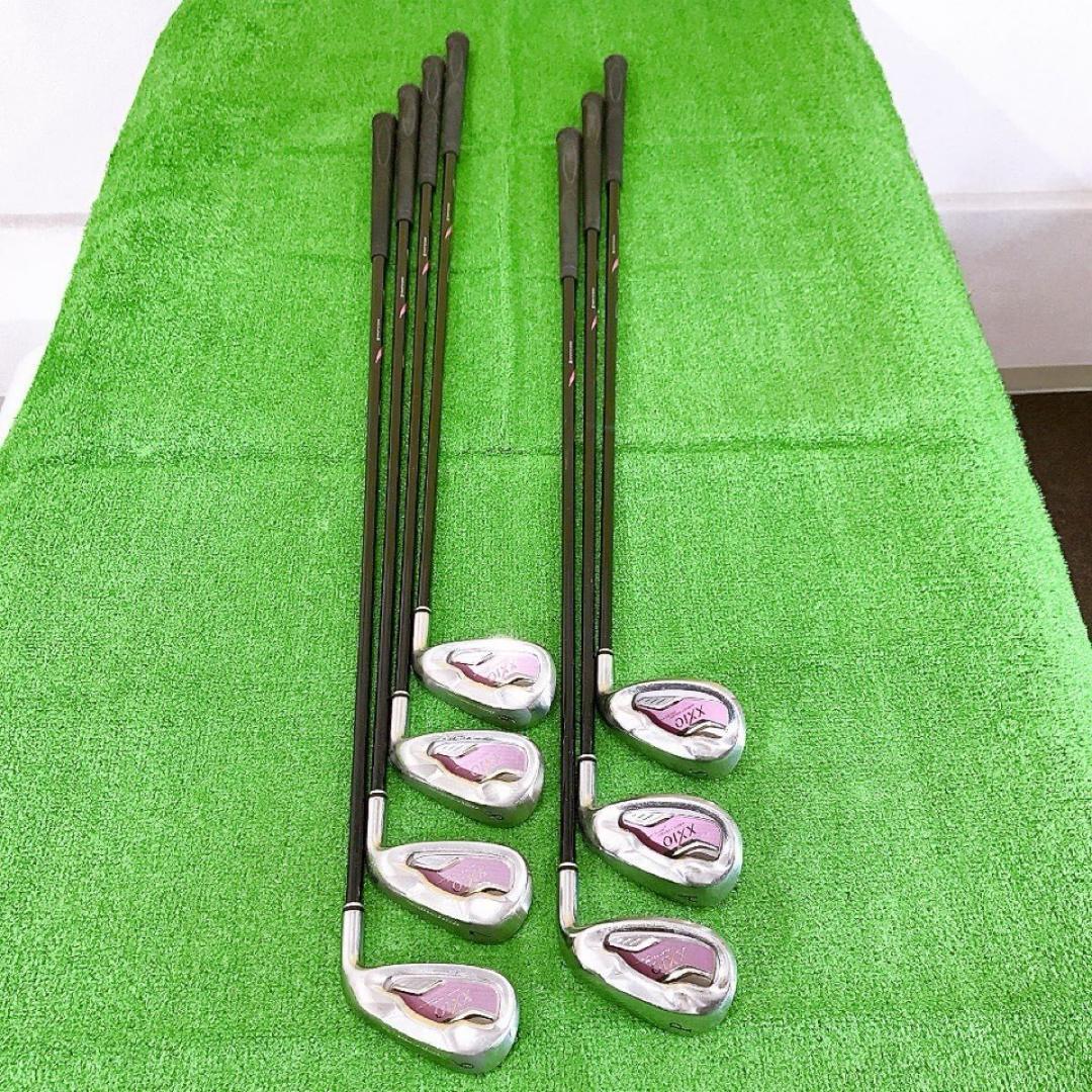 テ16★ゼクシオ6 7本レディースアイアンセット MP600L ピンク XXIO