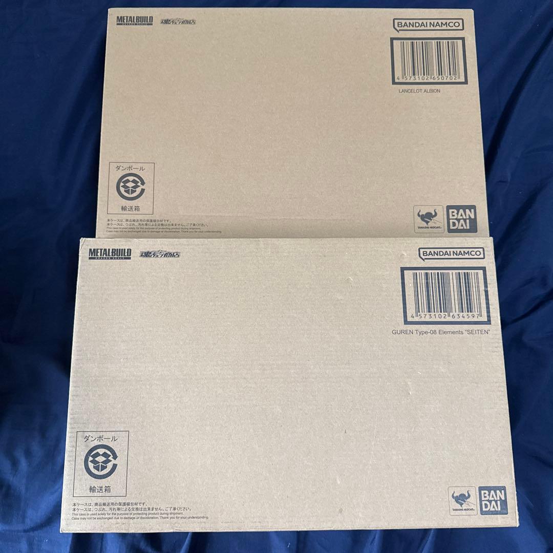 メタルビルド　ランスロットアルビオン 紅蓮晴天八極式 2点