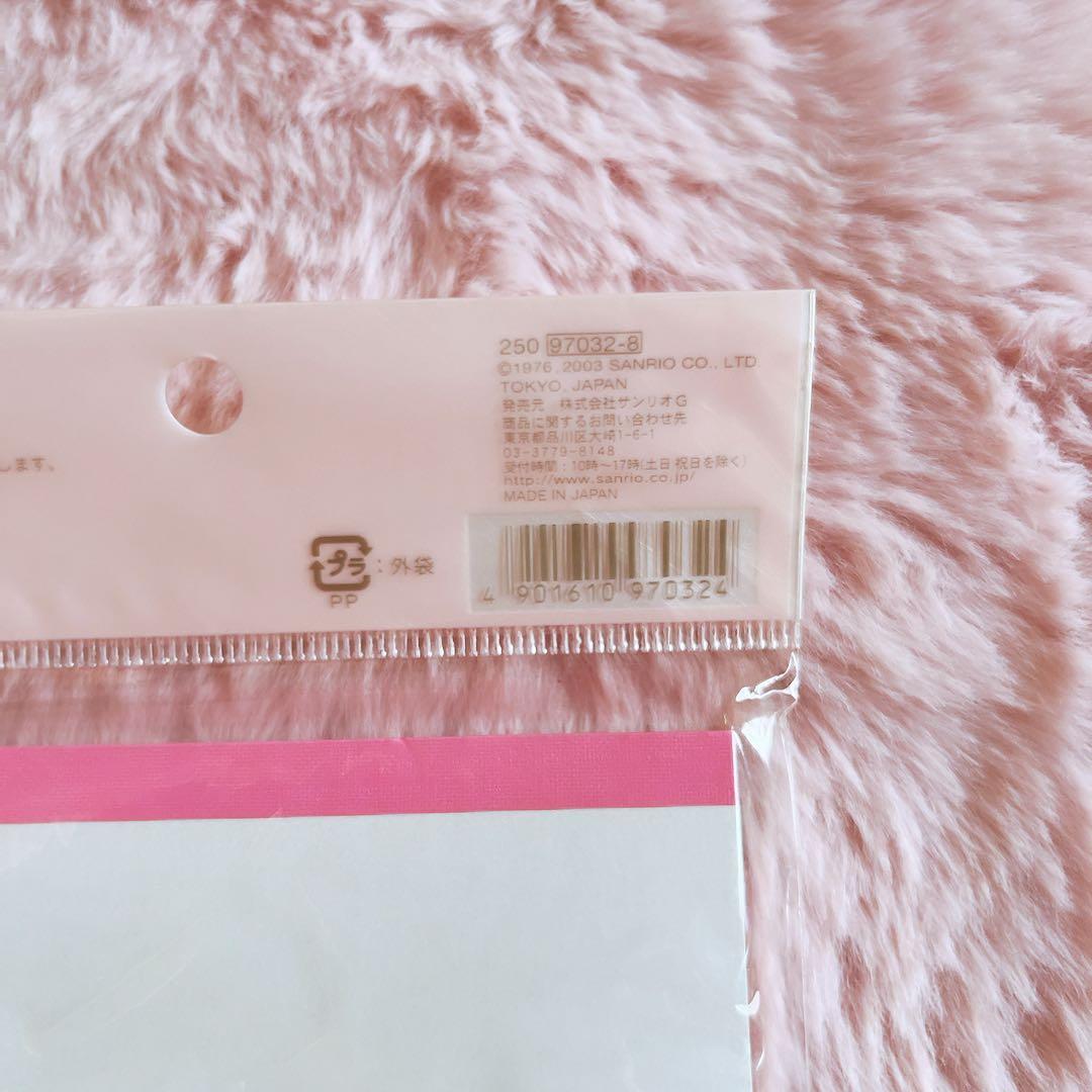 希少レア　ハローキティ　エンジェル　フラワー　メモ　2003年製 サンリオ