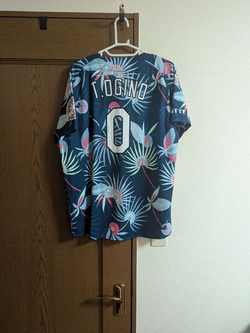 #激レア千葉ロッテ #0 荻野選手 マリフェス、サマフェス サイズL 5枚セット