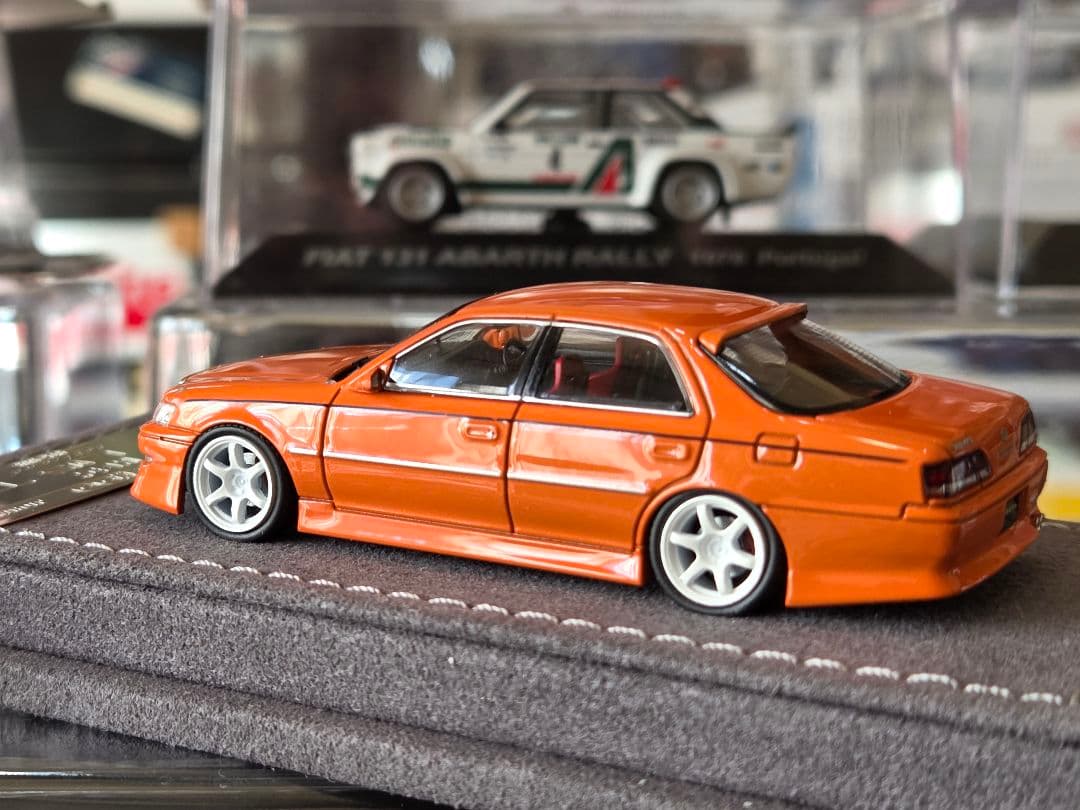 2025HEC限定1/64MORTALMODELトヨタクレスタ2.5ルーラントG