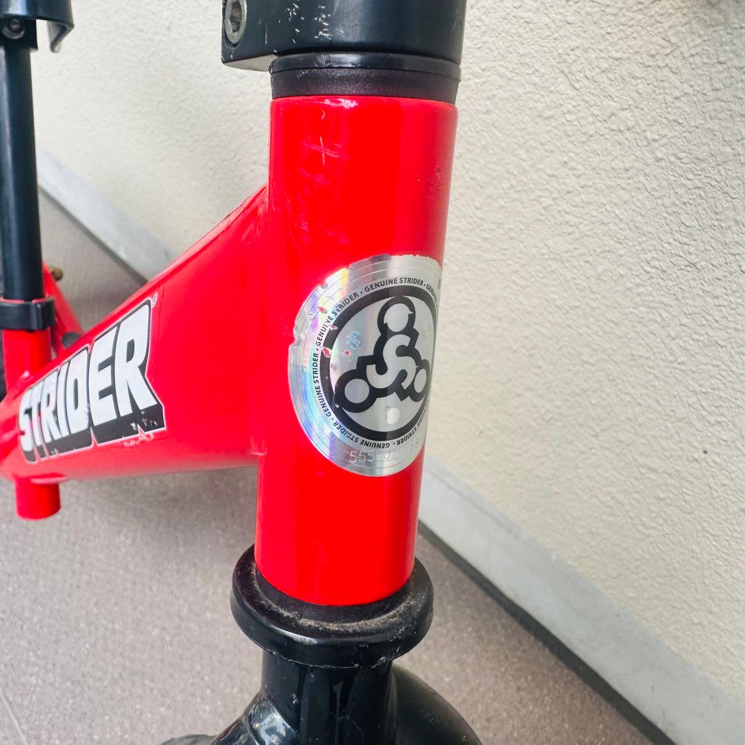 STRIDER ストライダー 12 クラシック バランスバイク 赤 レッド 正規