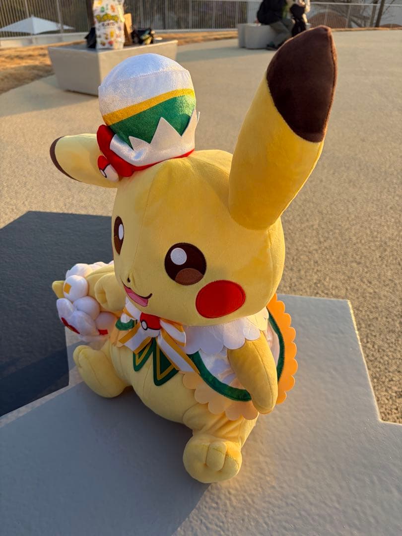 【匿名最安値】ポケパーク 限定品 大 ピカチュウ ぬいぐるみ ポケモン