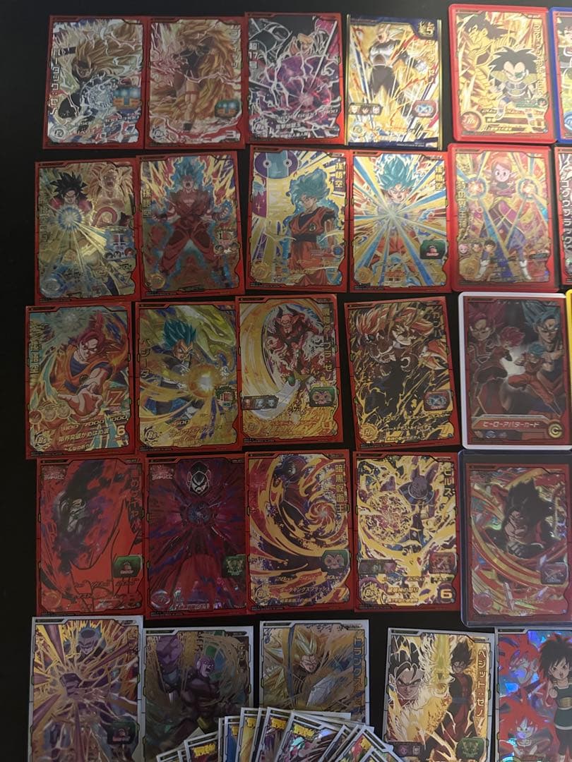 スーパードラゴンボールヒーローズ トレーディングカードセット　引退品