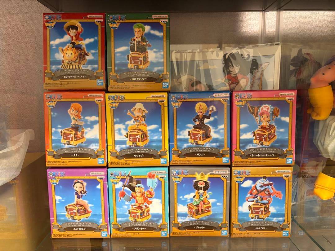 ワンピース フィギュア　ワーコレ　麦わらストア 10体セット　おまけ付き