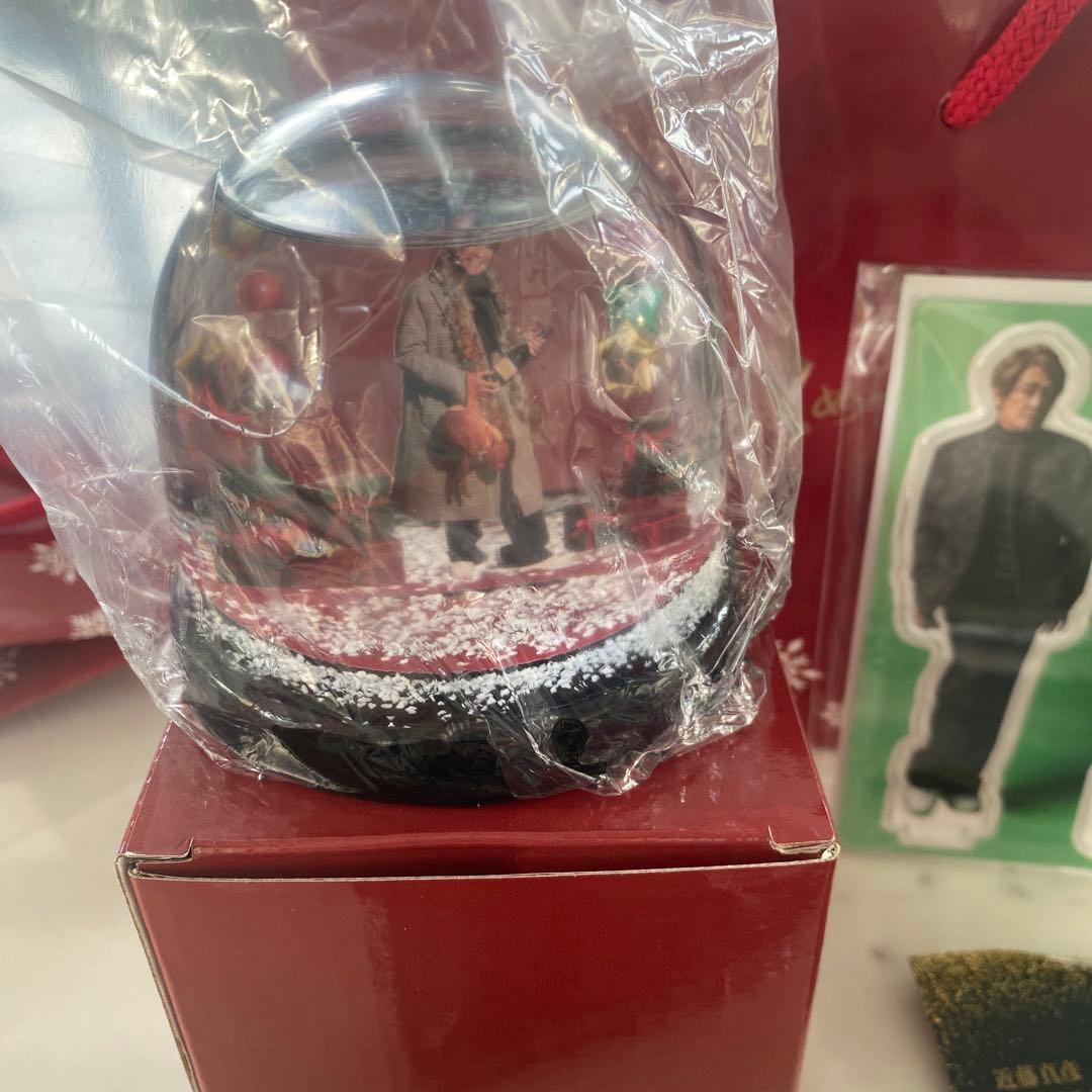 新品•未開封　近藤真彦★2025年ディナーショー記念品★スノードームオールセット