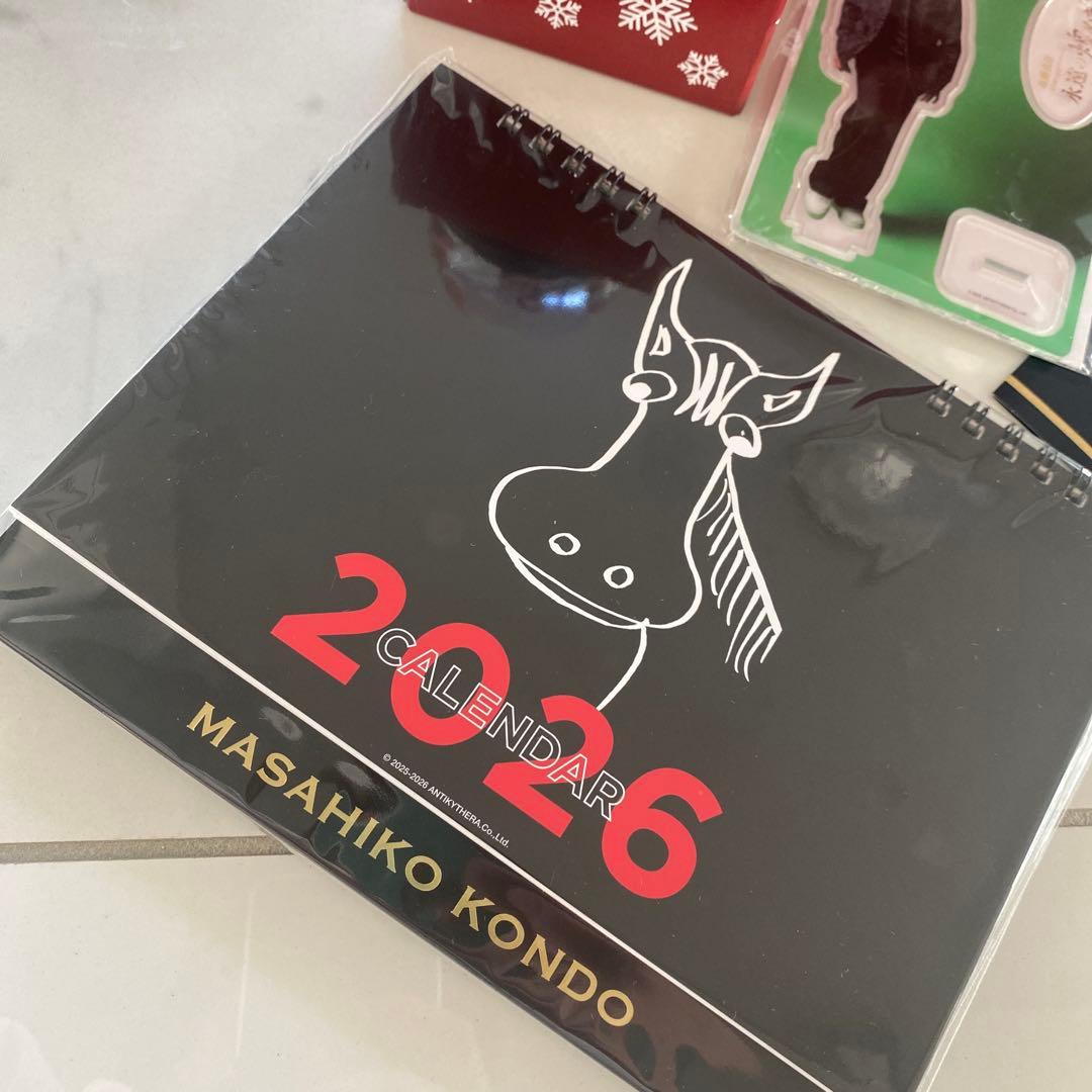 新品•未開封　近藤真彦★2025年ディナーショー記念品★スノードームオールセット