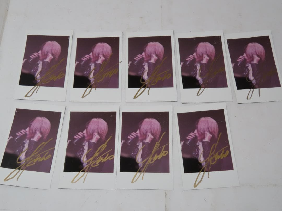 ゆきむら。　ナイトメア　チェキ サイン入り　9点