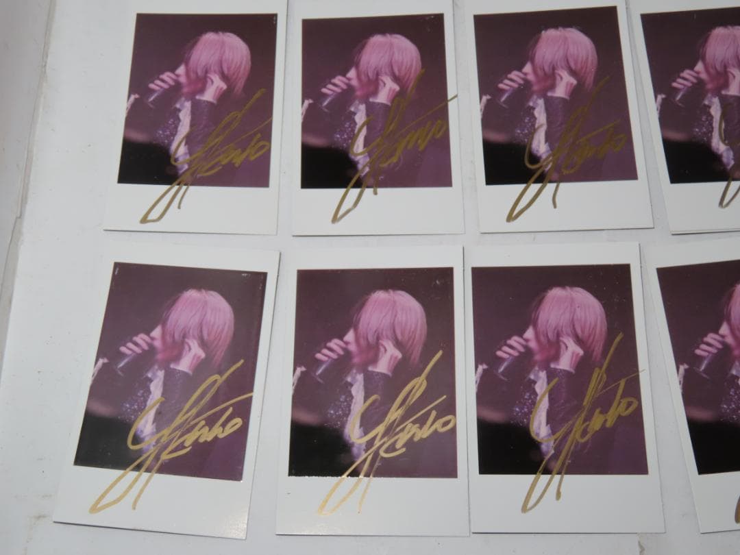 ゆきむら。　ナイトメア　チェキ サイン入り　9点