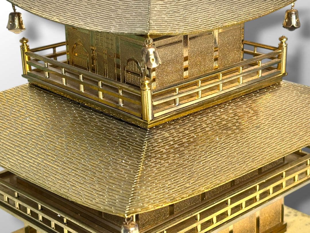 #金閣寺 真鍮製モデル ミニチュア　S-12