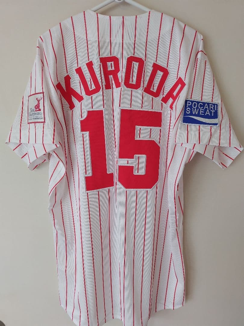 最終価格【限定品アレンジ】広島東洋カープ 復刻ユニフォーム 黒田博樹さん L