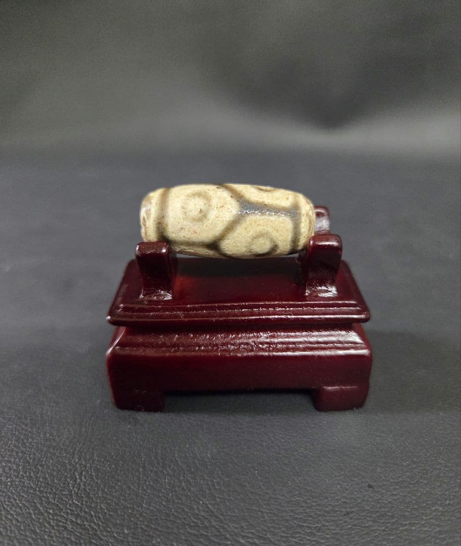 978　天珠　亀甲長壽六眼天珠　貴重　珍品　dzibeads！