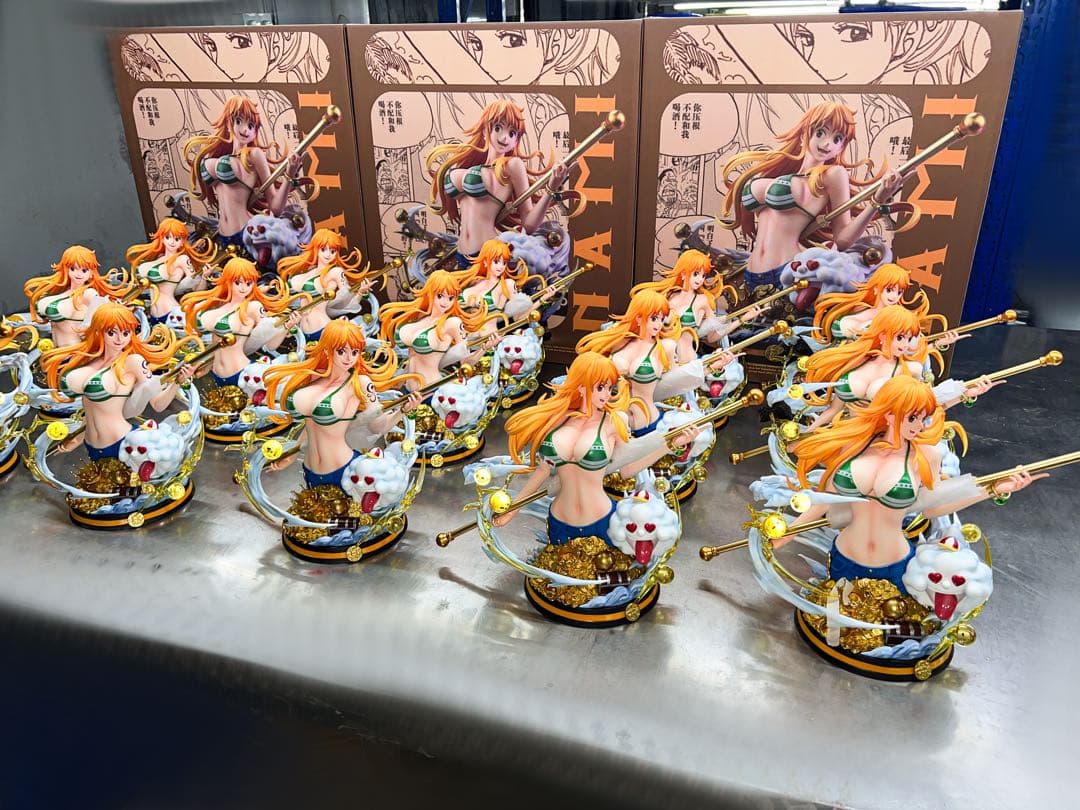 ワンピース　ナミ　ガレージキッド　フィギュア　完成品