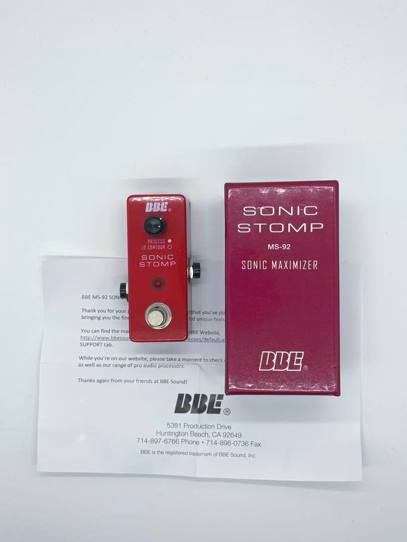 BBE Sonic Stomp MS92 美品