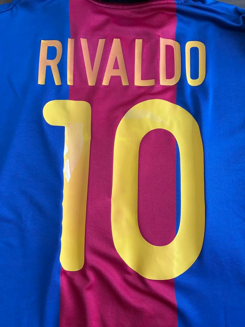 FCバルセロナユニフォーム　00-01 リバウド　ナイキ製　月末値下げ価格