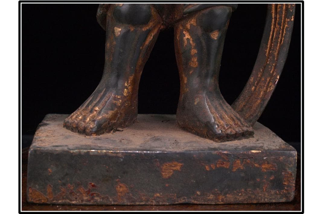 骨董市掘り出し品　貴重品　唐時代銅製仏像　唐物骨董品 DE833C1-3