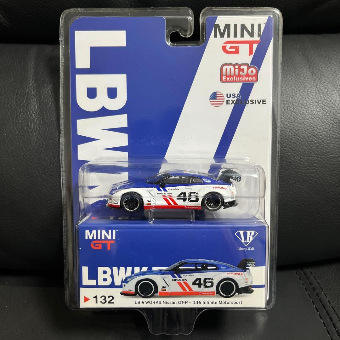 ミニカー minigt No.132 LB WORKS GTR R35 infenite