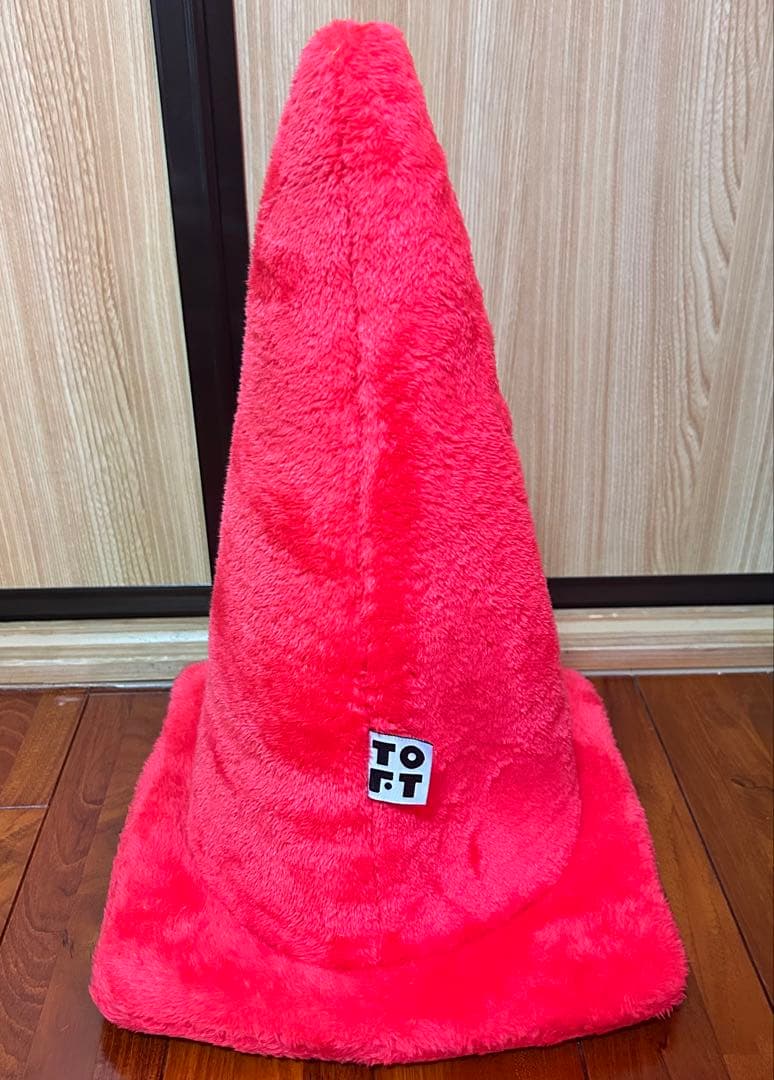 【新品保管中】toft カラーコーン型 ぬいぐるみ 3種セット 赤青黄