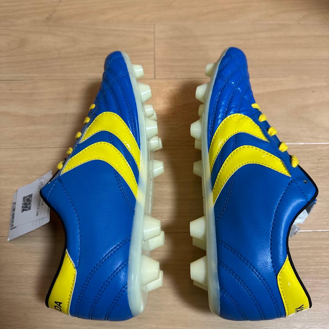 YASUDA サッカーシューズ 青/黄色 新品
