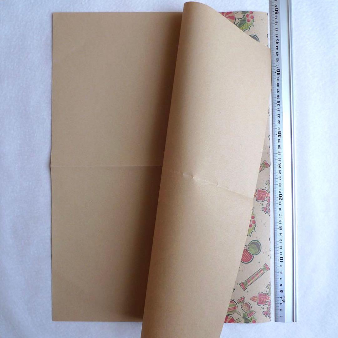 【ゆう様】R268クリスマスの包装紙6枚セット(980)