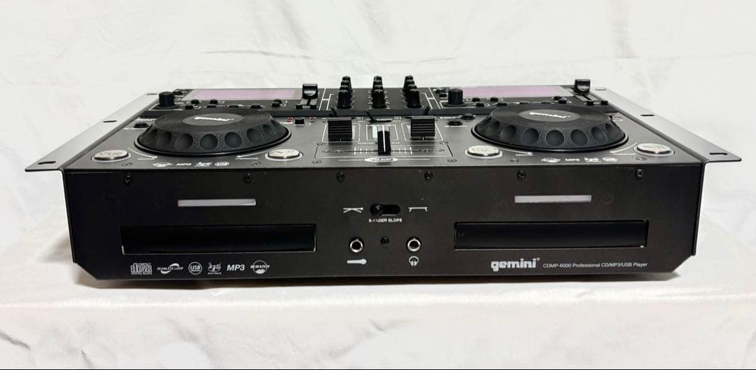 gemini DJミキサー/CDプレーヤー CDMP-6000 ハードケース付
