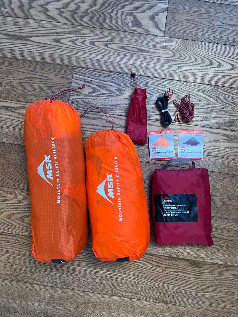 【MSR】フロントレンジ／バグシェルター／フットプリントセット