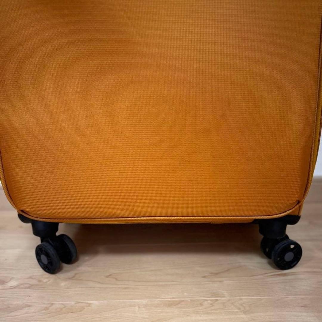 未使用品❣️ VERAGE べラージ　ダブルキャスター　キャリーケース　オレンジ